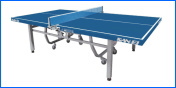 卓球台一体式サンエイ 内折り式卓球台 国際規格サイズ